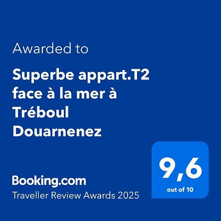 Superbe Appart.T2 Face A La Mer A Treboul Douarnenez Buitenkant foto